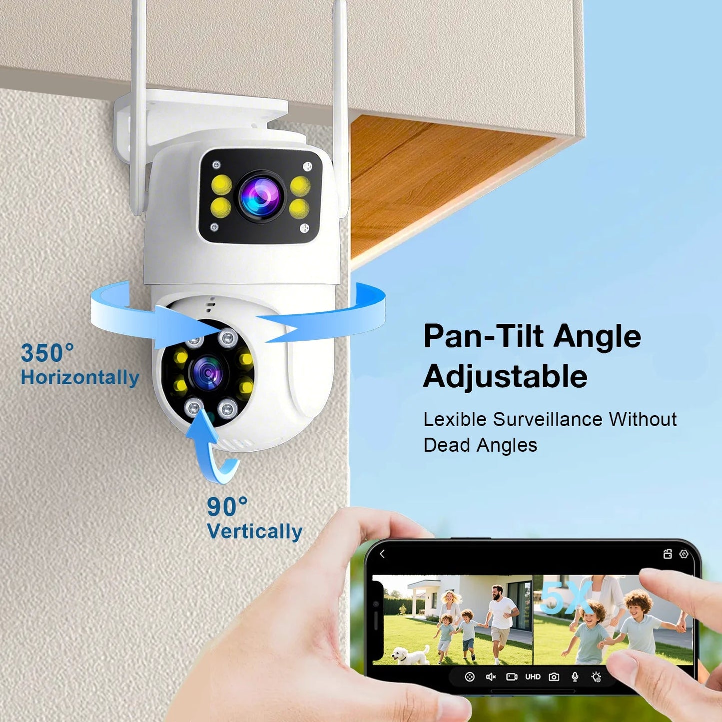 10mp lente dupla tuya wifi câmera ptz ao ar livre 4k sem fio tela dupla câmera de segurança rastreamento automático monitoramento vigilância vídeo - LUFT SECURITY LTDA8MP Add 128G Card10mp lente dupla tuya wifi câmera ptz ao ar livre 4k sem fio tela dupla câmera de segurança rastreamento automático monitoramento vigilância vídeo