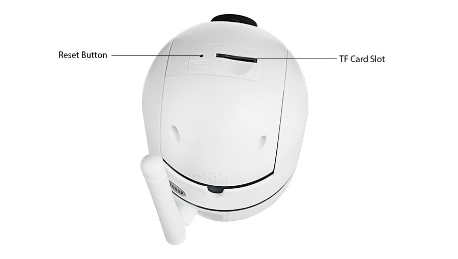 Câmera de Segurança Interna com Detecção de Movimento