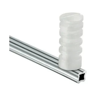 HASTE ESTRELA DE ALUMÍNIO 0,75 4 ISOLADORES