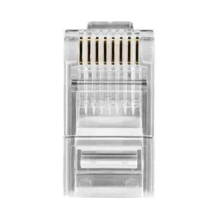 PINO JACK RJ-45 8X8 CAT6 CONEX 1000 C/ 50 PC