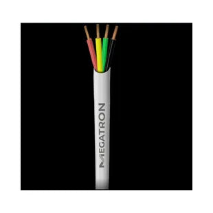 CABO PARA ALARME 50X4 VIAS BRANCO - ROLO 100 M