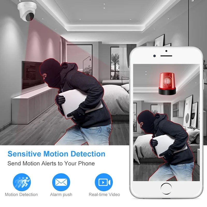 3mp v380 pro app wifi câmera ip 10x zoom de segurança em casa inteligente visão noturna interior sem fio celling montagem cctv dome câmera - LUFT SECURITY LTDACâmera com Cartão de 64G3mp v380 pro app wifi câmera ip 10x zoom de segurança em casa inteligente visão noturna interior sem fio celling montagem cctv dome câmera