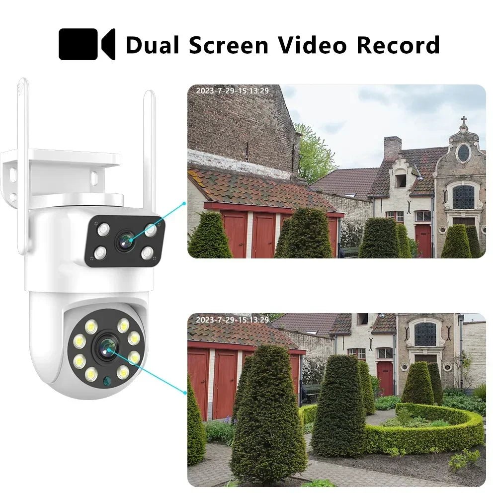 4k 8mp tuya lente dupla ptz wifi câmera full hd tela dupla ai humano rastreamento automático ao ar livre 4mp câmera de vigilância de vídeo de segurança - LUFT SECURITY LTDA4MP Add 128G Card4k 8mp tuya lente dupla ptz wifi câmera full hd tela dupla ai humano rastreamento automático ao ar livre 4mp câmera de vigilância de vídeo de segurança