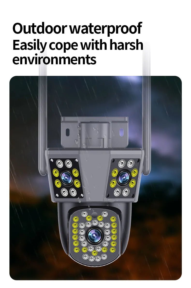 6k 12mp wifi câmera ao ar livre 10x zoom de segurança cctv lente tripla tela ai track mini câmera vigilância vídeo ipc360 casa - LUFT SECURITY LTDA12MP Camera Add 32G6k 12mp wifi câmera ao ar livre 10x zoom de segurança cctv lente tripla tela ai track mini câmera vigilância vídeo ipc360 casa