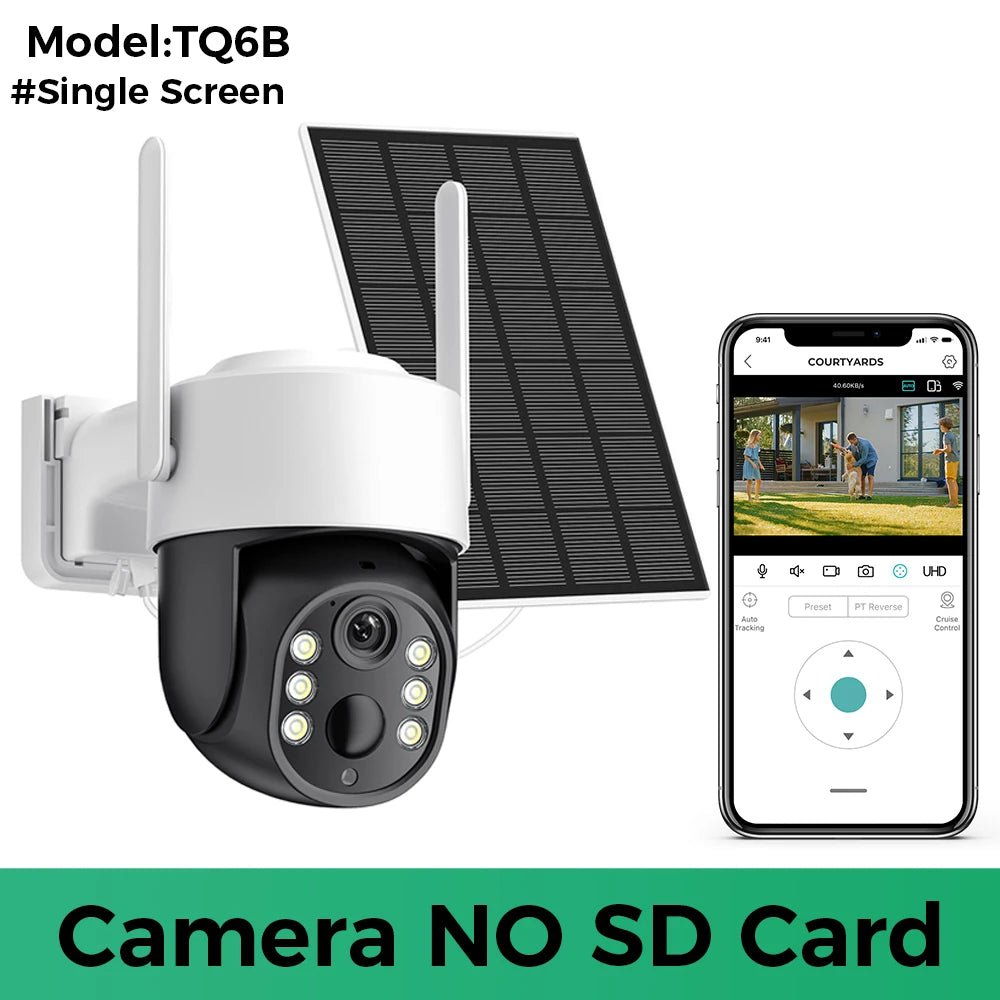 8mp 4k hd câmera solar wifi ao ar livre bateria embutida lente dupla 2k câmera de segurança painel solar vigilância de vídeo sem fio icsee - LUFT SECURITY LTDA4MP NO SD Card8mp 4k hd câmera solar wifi ao ar livre bateria embutida lente dupla 2k câmera de segurança painel solar vigilância de vídeo sem fio icsee