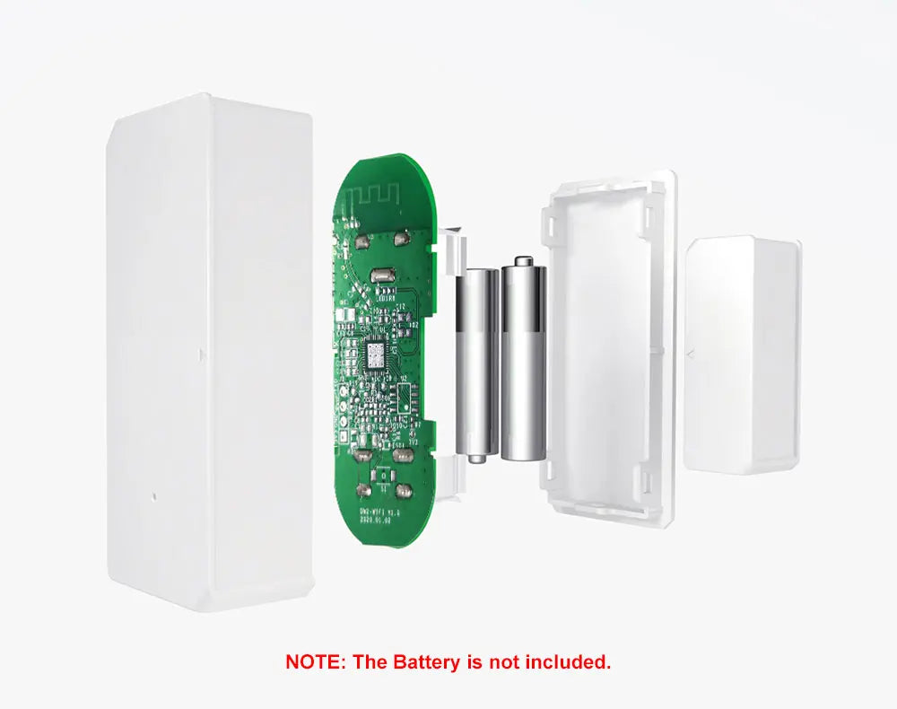 Sensor de Porta e Janela SONOFF DW2-RF 433MHz - Sem Fio - Automação Residencial