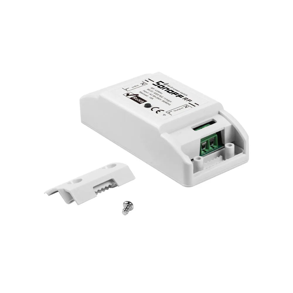 Interruptor Inteligente SONOFF RF R2 WiFi + RF 433MHz - Controle Remoto - Automação Residencial