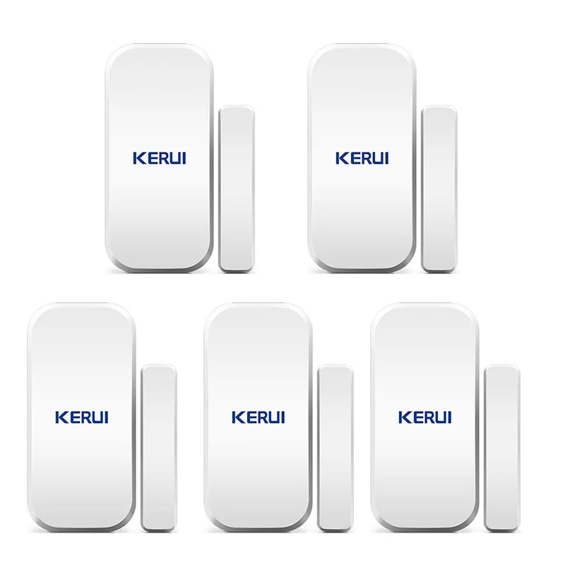 Sensor Magnético de Porta/Janela KERUI D025 Sem Fio 433MHz para Sistema de Alarme GSM PSTN - KERUI