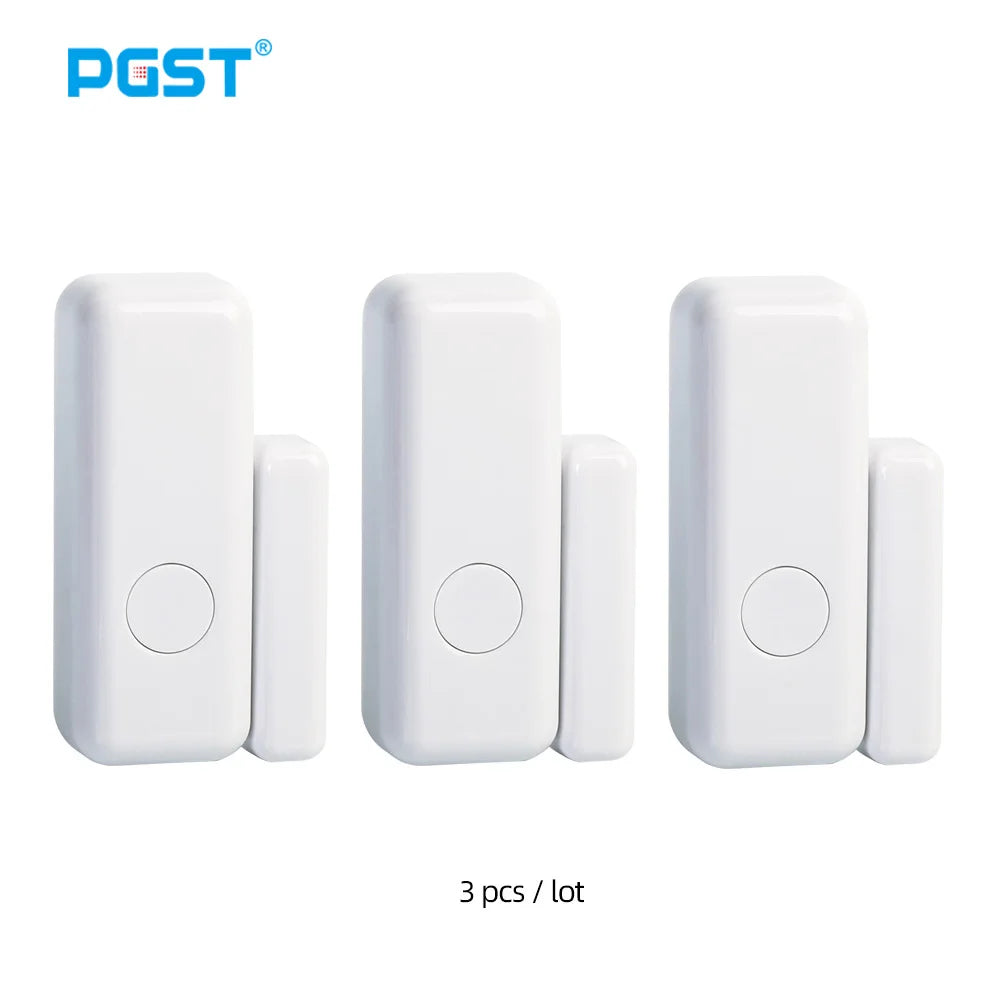 Sensor de Porta e Janela PGST 433MHz - Sistema de Alarme PG103 - Notificação App - Sem Fio
