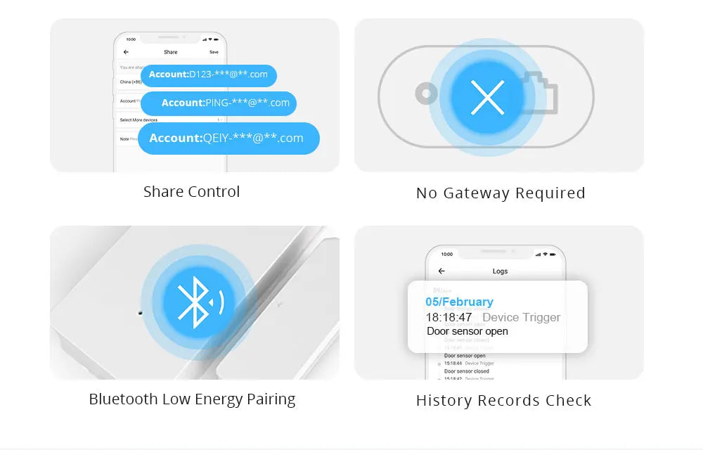 Sensor de Porta e Janela SONOFF DW2 WiFi - Sistema de Segurança - Notificação App eWeLink