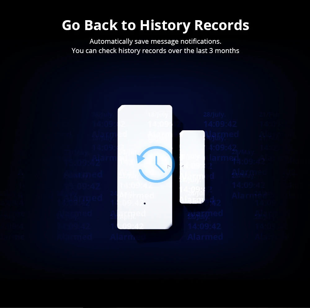 Sensor de Porta e Janela SONOFF DW2-RF 433MHz - Sem Fio - Automação Residencial