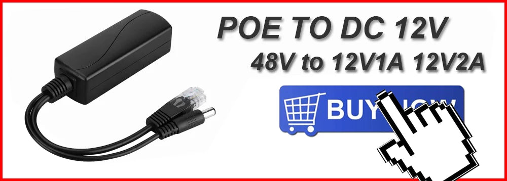 Extensor PoE HKBTM 2 Portas 100Mbps - IEEE 802.3af Extensão 100m Câmera IP NVR AP VoIP Compacto
