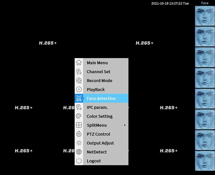NVR SMAR H.265 - 8/16/32 Canais - Suporta Câmeras 4K 8MP - Detecção Facial - Onvif