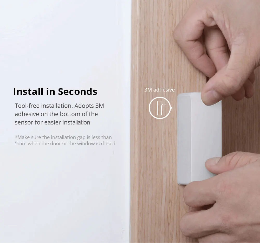 Sensor de Porta e Janela SONOFF DW2 WiFi - Sistema de Segurança - Notificação App eWeLink