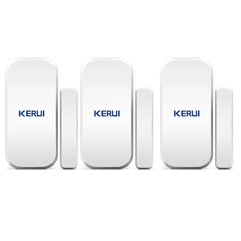 Sensor Magnético de Porta/Janela KERUI D025 Sem Fio 433MHz para Sistema de Alarme GSM PSTN - KERUI