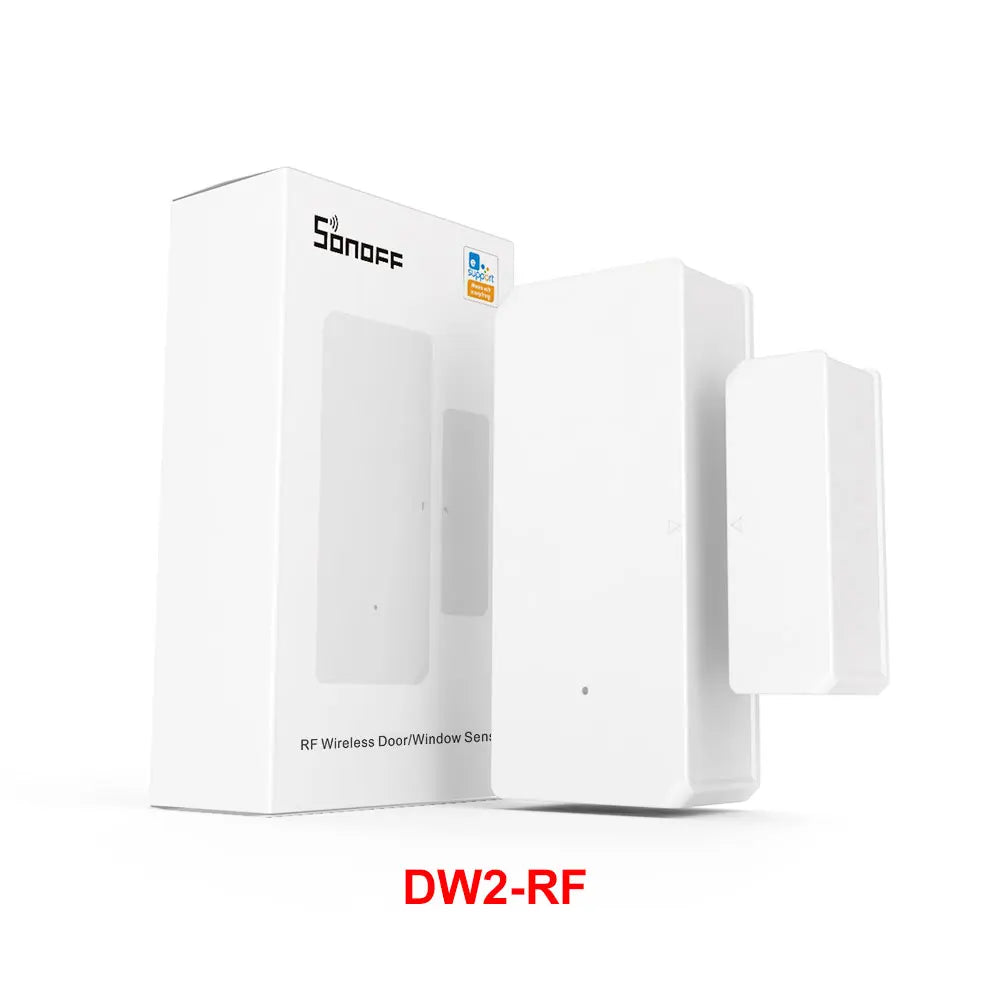 Sonoff rf ponte r2 433mhz rf wi-fi gateway sem fio cena inteligente suporte de segurança em casa DW2-RF PIR3-RF sensor via ewelink alexa