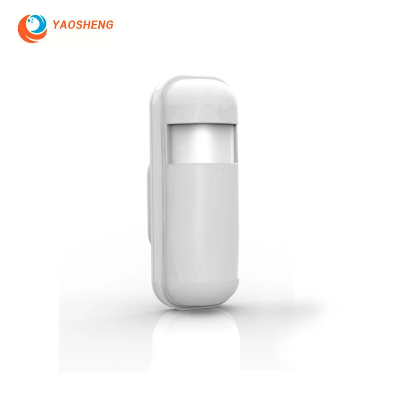 Sensor de Movimento PIR PA-92R Sem Fio com Flash LED Infravermelho Detecção 12m para Sistema de Alarme - PA-92R