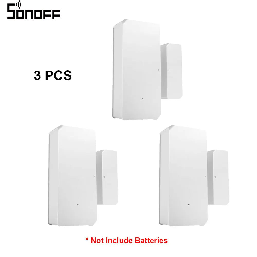 Sensor de Porta e Janela SONOFF DW2 WiFi - Sistema de Segurança - Notificação App eWeLink