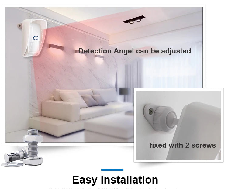 Sensor de Movimento PIR FD FD102 433MHz Sem Fio Imune Pet À Prova D'Água Longa Distância