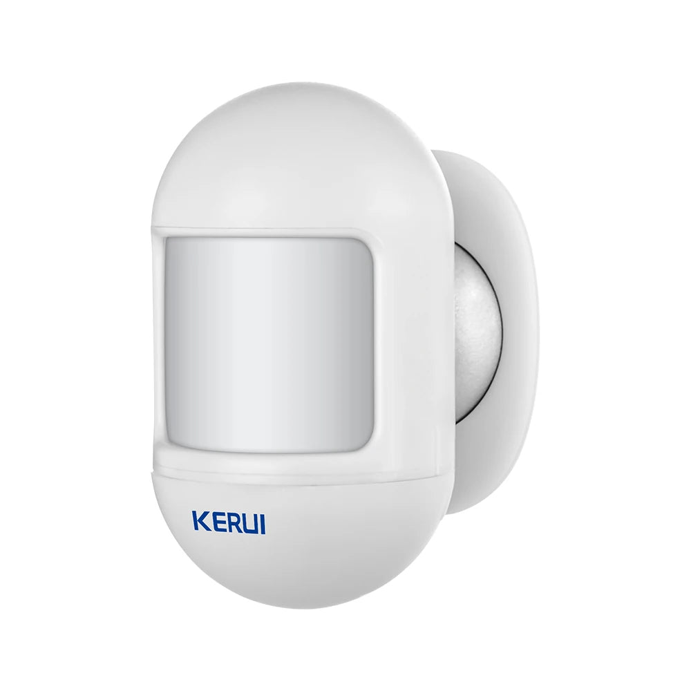 Sensor de Movimento PIR KERUI P831 Mini Sem Fio 433MHz para Sistema de Alarme GSM PSTN Detecção 12m - KERUI