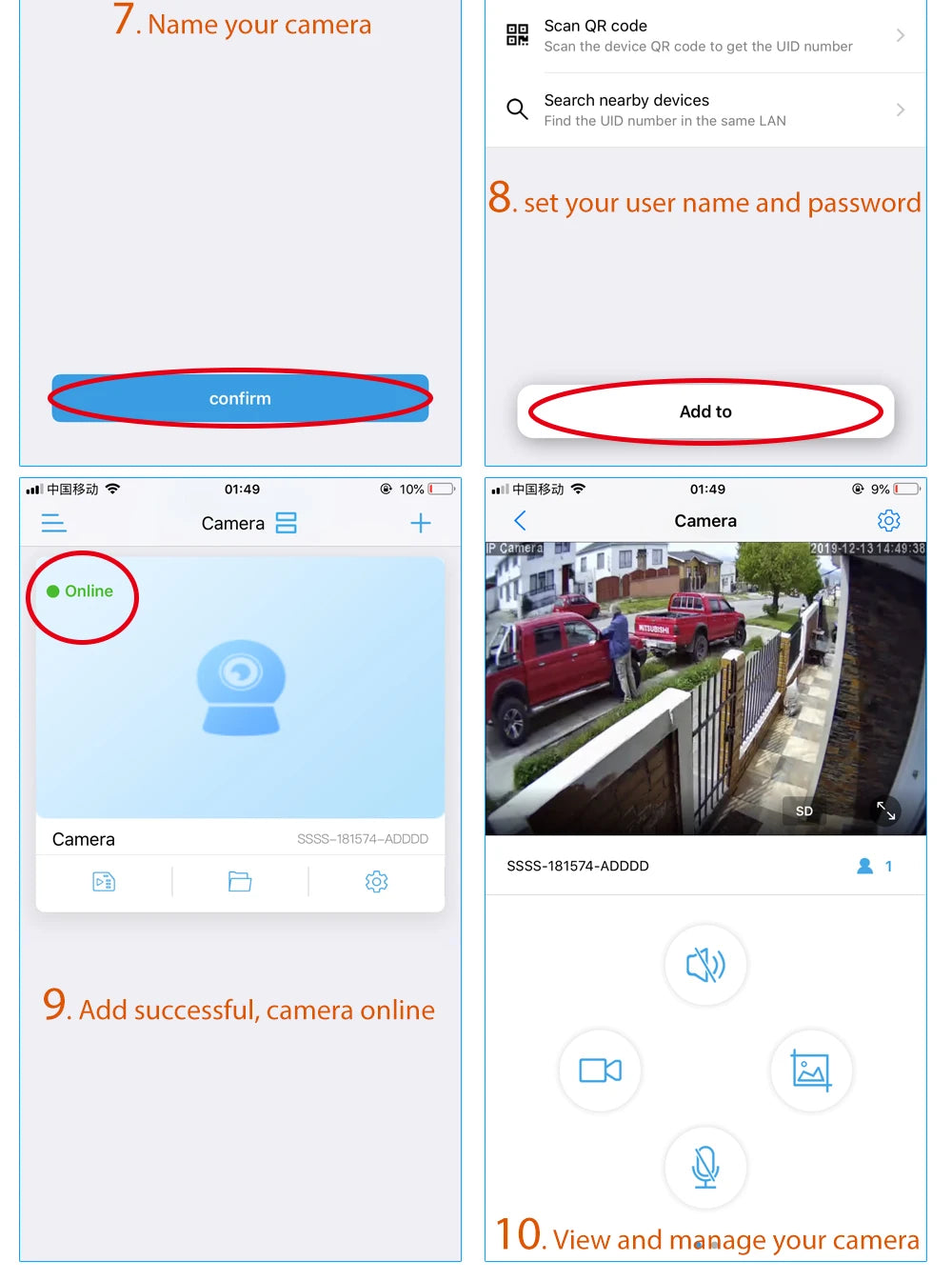 5mp wifi dome câmera ptz 5x zoom óptico câmera ip rastreamento humanóide conversa bidirecional sem fio câmeras de vigilância de segurança em casa