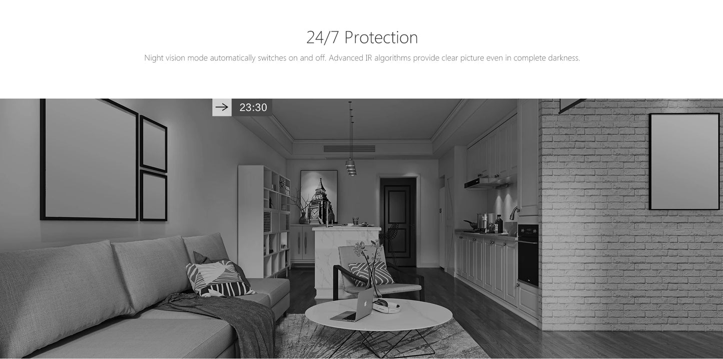 Câmera Interna WiFi 3MP IMOU Cue 2E | Detecção Humana, Alexa, Google e Monitor de Bebê