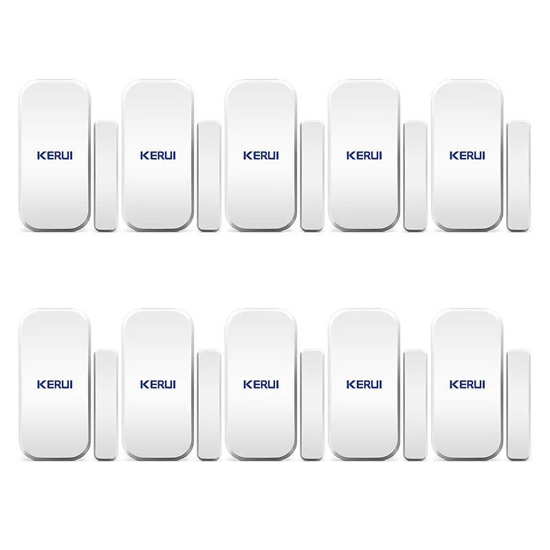 Sensor Magnético de Porta/Janela KERUI D025 Sem Fio 433MHz para Sistema de Alarme GSM PSTN - KERUI