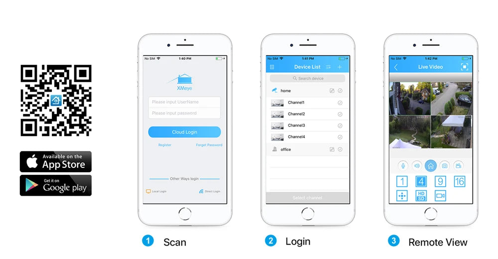Kit Câmera de Segurança 8MP 4K com NVR 8 Canais Detecção Humana IA Áudio Visão Noturna Colorida IP67 - ASECAM