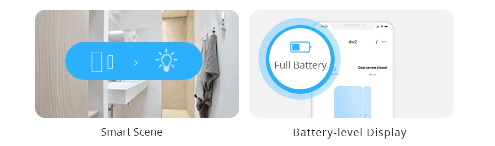 Sensor de Porta e Janela SONOFF DW2 WiFi - Sistema de Segurança - Notificação App eWeLink