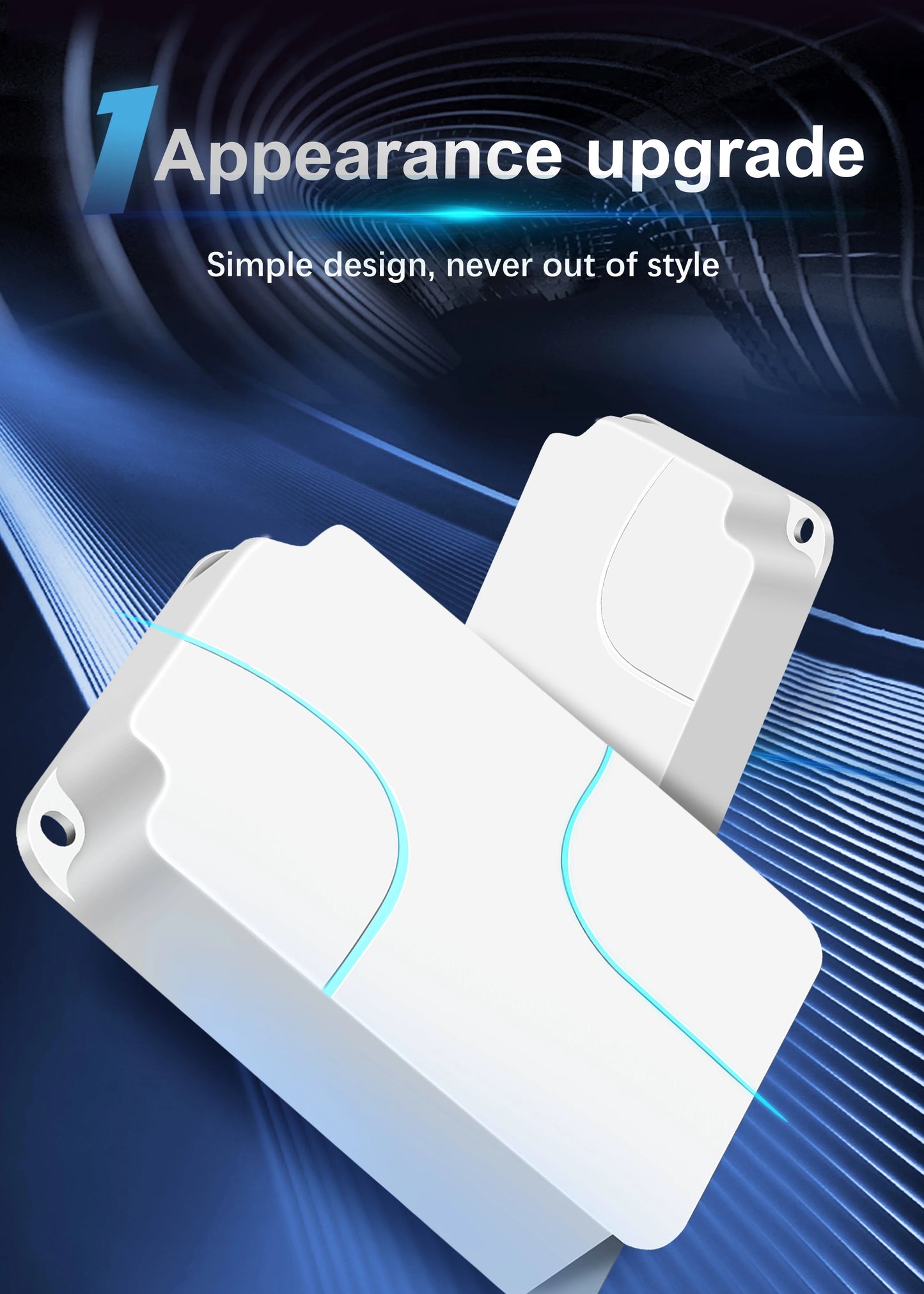 Extensor PoE TelDaykemei 5 Portas À Prova D'Água IP55 - Repetidor 4 Portas 100/1000Mbps VLAN 44-57V Externo