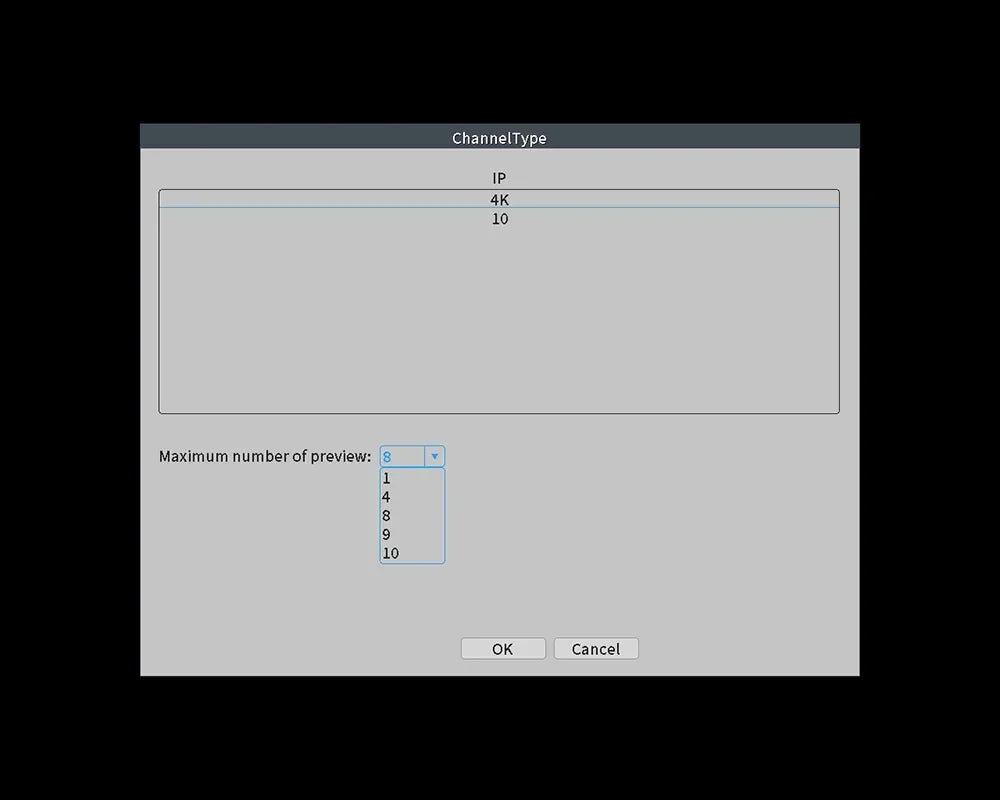NVR para sistema de câmera de segurança 4K 10CH Gravador de vídeo em rede 4K PoE Câmera IP Detecção facial Gravação 24 horas por 7 (HDD não incluído)