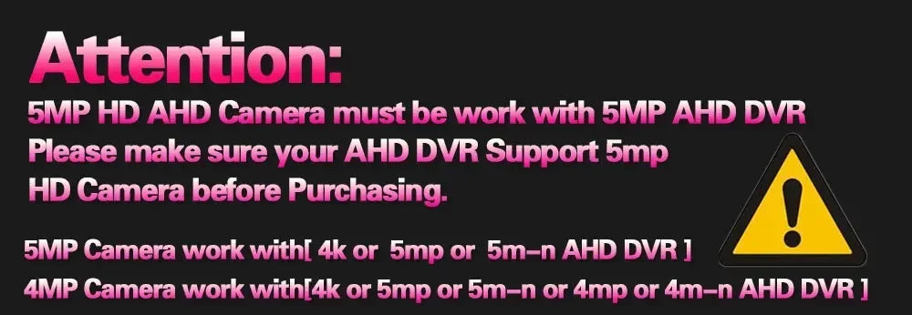 Câmera Overscam NINI-AHDCAM-56 5MP 8MP AHD Bullet Sensor Sony CCD Visão Noturna Colorida