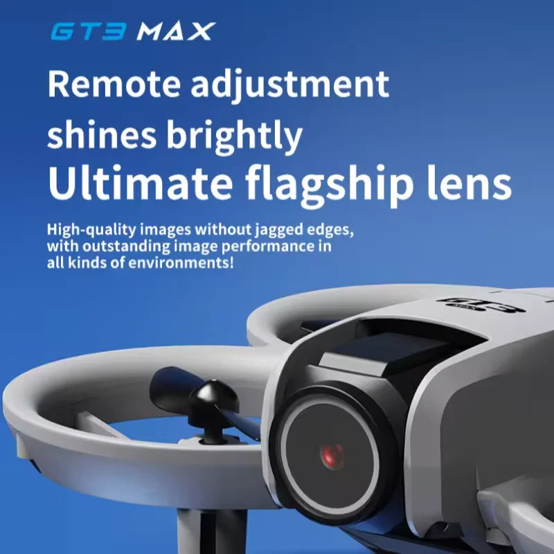 Drone GT3 MAX 8K GPS Profissional Fotografia Aérea 5G Fluxo Óptico Iluminação Dinâmica Quadcopter oein