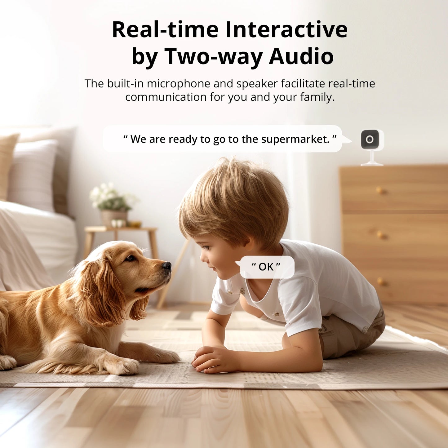 Câmera de Segurança Inteligente 1080P com Detecção Humana e Visão Noturna SONOFF CAM Slim Gen2