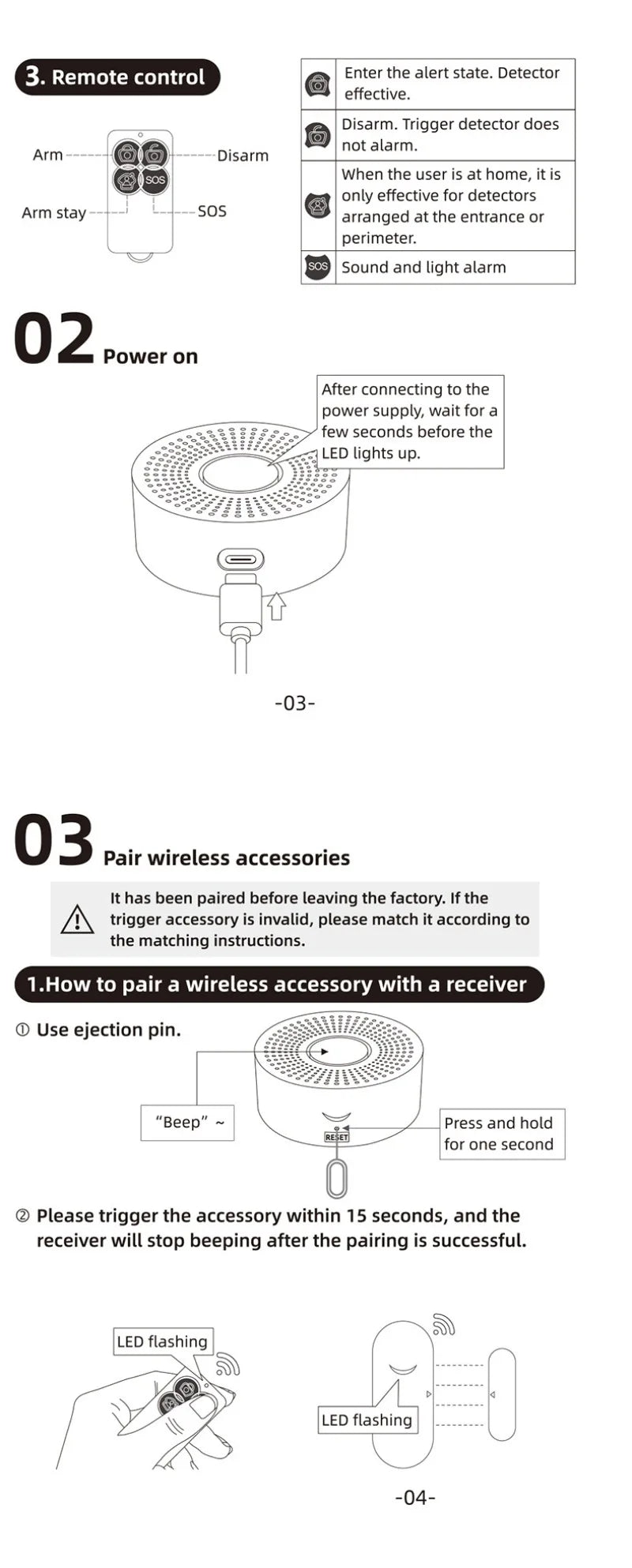 Tuya wifi sistema de alarme de casa inteligente 120db alarmes de segurança contra roubo sirene vida inteligente app controle sem fio kits de alarme anti-roubo