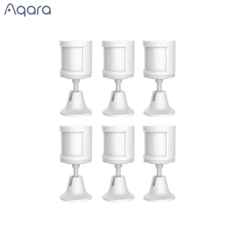 Aqara-Sensor de Movimento Inteligente, Sensor Global do Corpo Humano, Conexão Sem Fio, Home Security, Alarme para Aplicativo Xiaomi, ZigBee