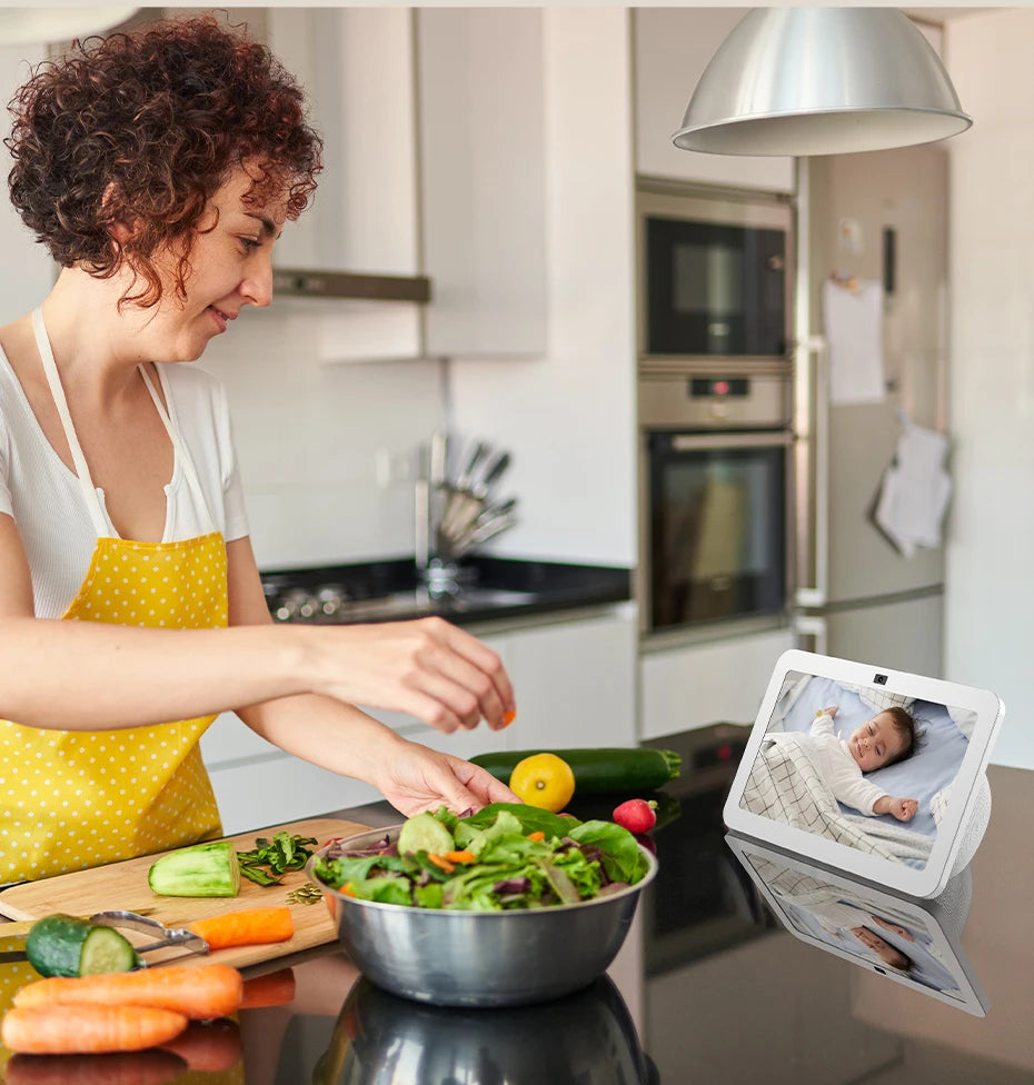 Câmera Baseus P1 Pro 5MP 3K WiFi Dual Band 2.4G/5G 360° com IA Quádrupla