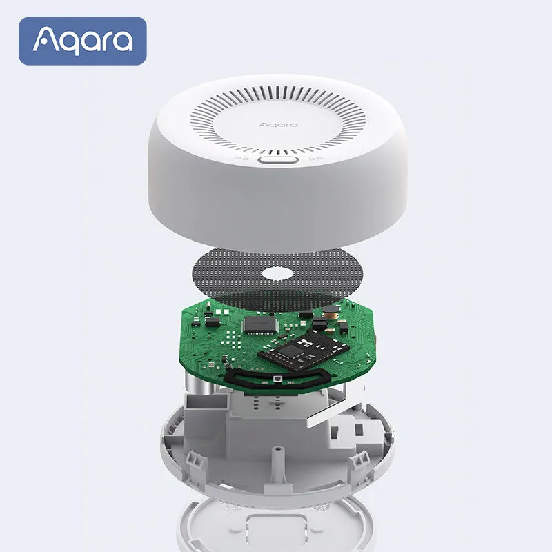 Aqara inteligente detector de gás natural zigbee alarme vazamento gás ligação inteligente segurança em casa inteligente para xiaomi mi casa homekit app