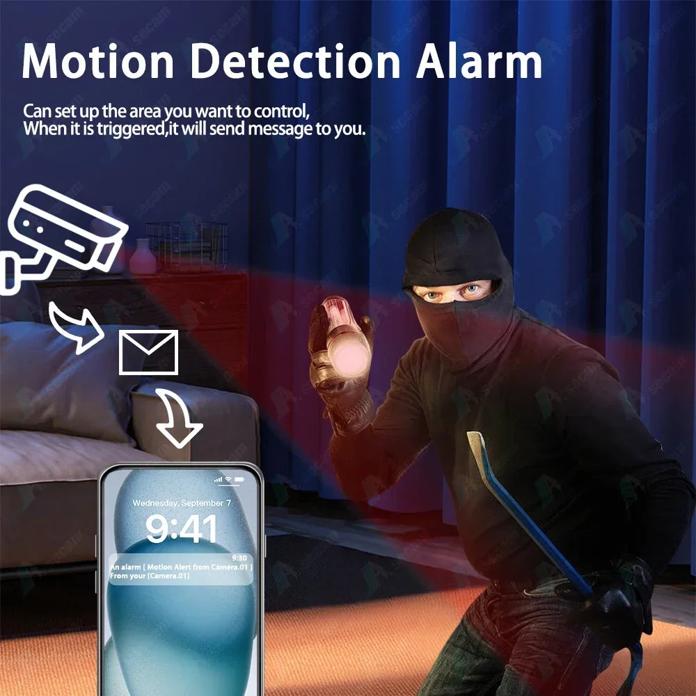 Câmera de Vigilância CCTV, H.265, Câmera HD 5MP, Vandalproof, Movimento, Face-Detecção, Corte IR, Visão Noturna, Big Dome, Câmera AHD