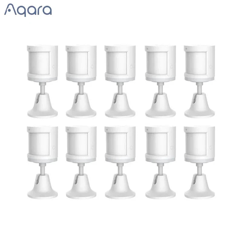 Aqara-Sensor de Movimento Inteligente, Sensor Global do Corpo Humano, Conexão Sem Fio, Home Security, Alarme para Aplicativo Xiaomi, ZigBee