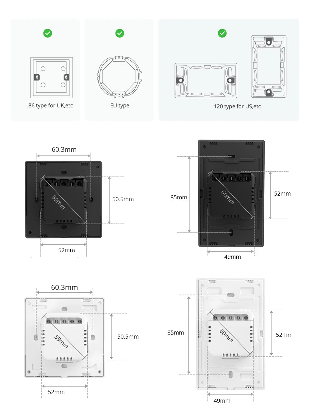 SONOFF NSPanel – Painel Touchscreen 3,5" WiFi com Controle de Cenas, Termostato e Display Meteorológico