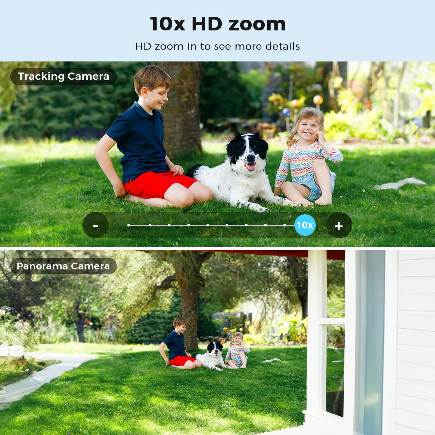 Câmera IP WiFi BESDER 15MP Tripla Lente PTZ Tela Dupla 10x Zoom Detecção Humana Visão Noturna Colorida IP66 - BESDER