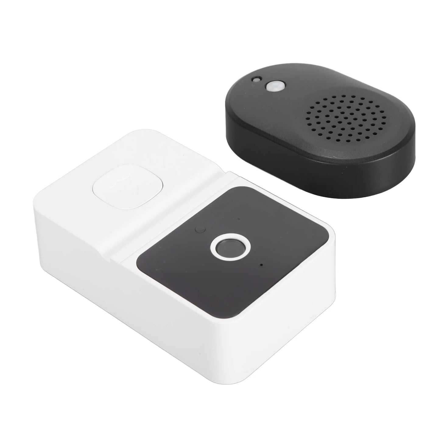 Campainha de vídeo inteligente wi-fi, câmera de vídeo, visão noturna, detecção de movimento ai, ip66, à prova d'água, compartilhamento multiusuário para ambientes internos