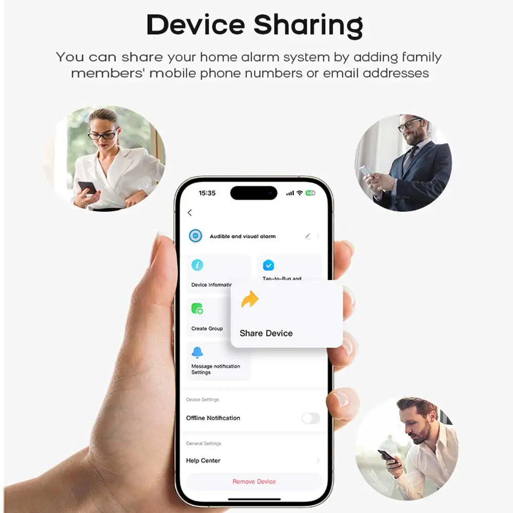 Tuya wifi sistema de alarme casa inteligente casa diy tuya sistema alarme porta sem fio sensor janela trabalho com alexa