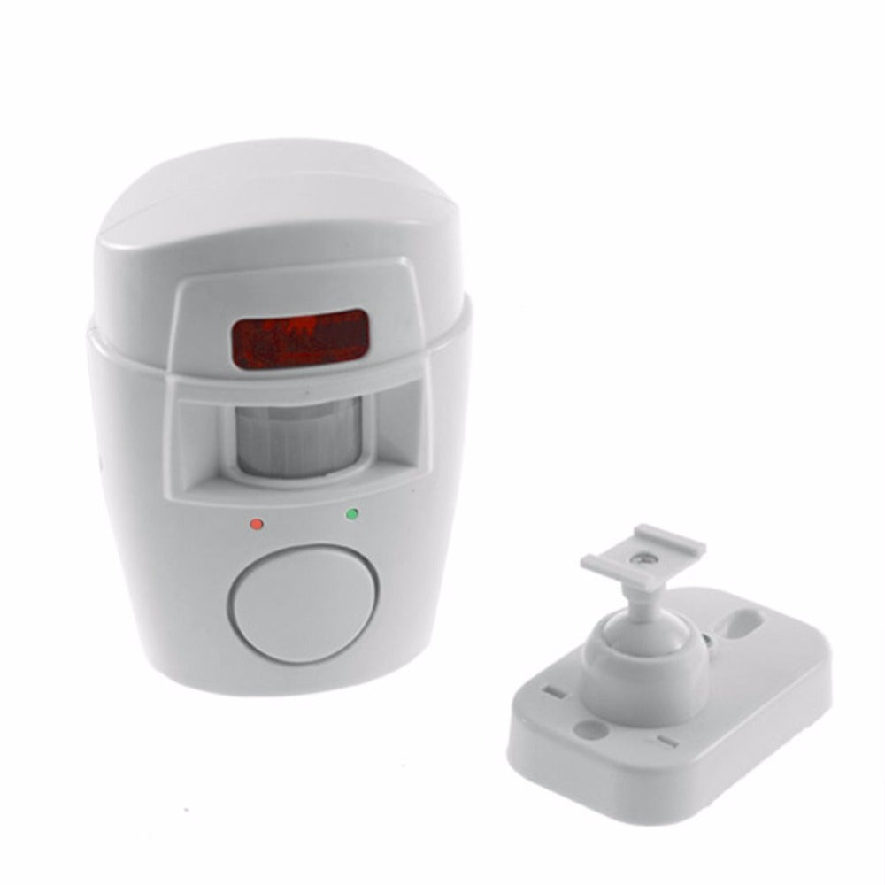 Sensor de movimento sem fio alarme detector de segurança sistema de alerta ao ar livre indoor conhecido afstandsbed leathis garagem