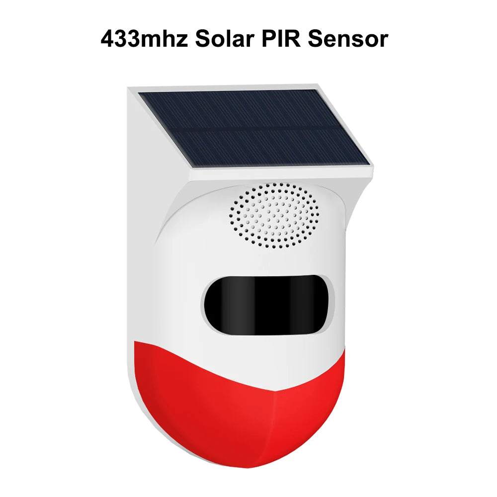Taiboan sistema de alarme residencial sem fio, host wi-fi, 433mhz, detector de movimento contra roubo, detector de fumaça de incêndio, tuya smart life, controle por aplicativo