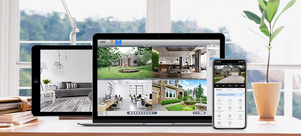 Câmera TPTEK 8MP 4K WiFi IP Bullet com IA Humana e Visão Noturna 30m IP66