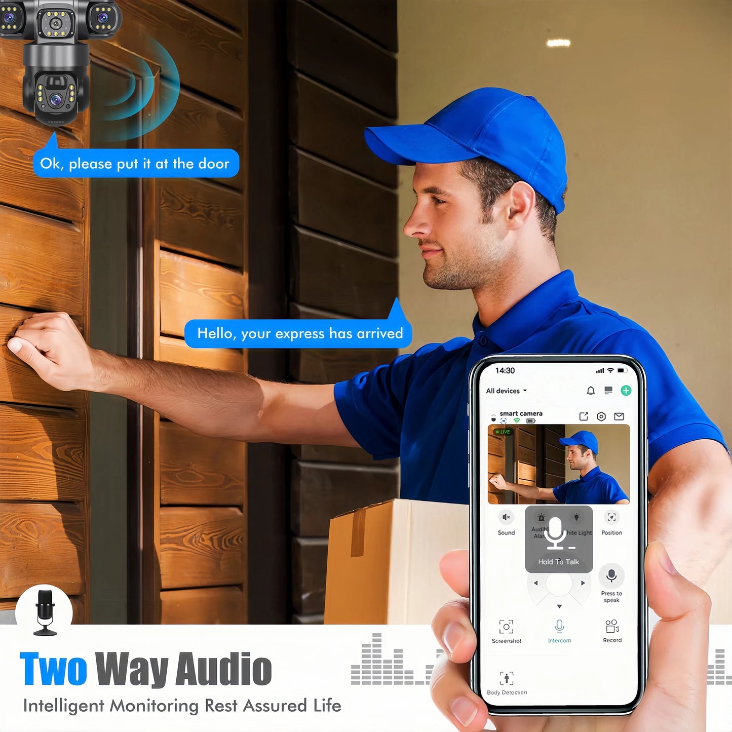 V380PRO 3 Lente WiFi Câmera Solar 15MP 360 Ao Ar Livre À Prova D 'Água CCTV Visão Noturna Câmera de Áudio Bidirecional Rastreamento Móvel 4G Câmera IP