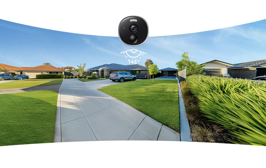 Câmera de Segurança Baseus B1 2K WiFi Sem Fio com Bateria 7800mAh, Gravação 24/7 e Armazenamento Interno 8GB