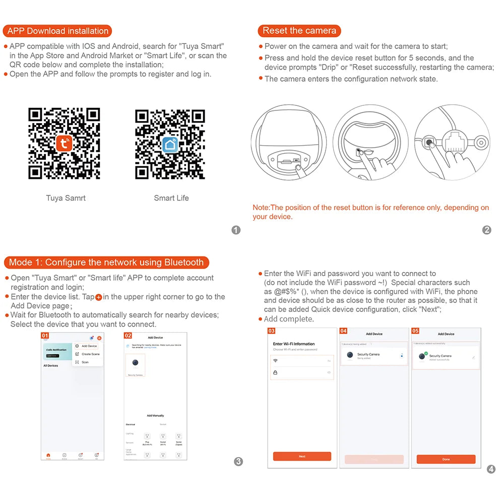 Câmera WiFi PTZ 12MP Tuya Lente Dupla Tela Dupla 5G Zoom 10x Detecção Humana IP66 NovoLumen SC10